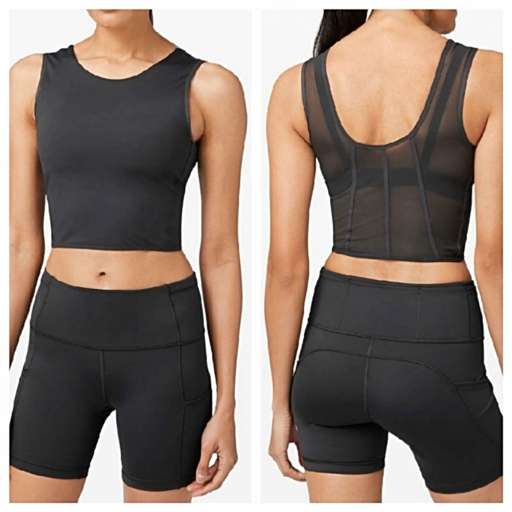 Lululemon Femme Force Cropped Tank